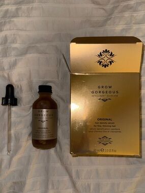 Grow Gorgeous Original Hair Density Serum - Gold Bottle & Dropper
